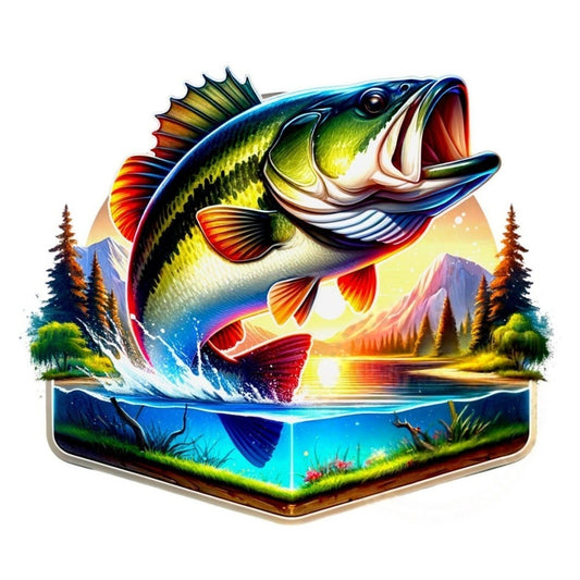 Bass Fish | Diamond Painting
