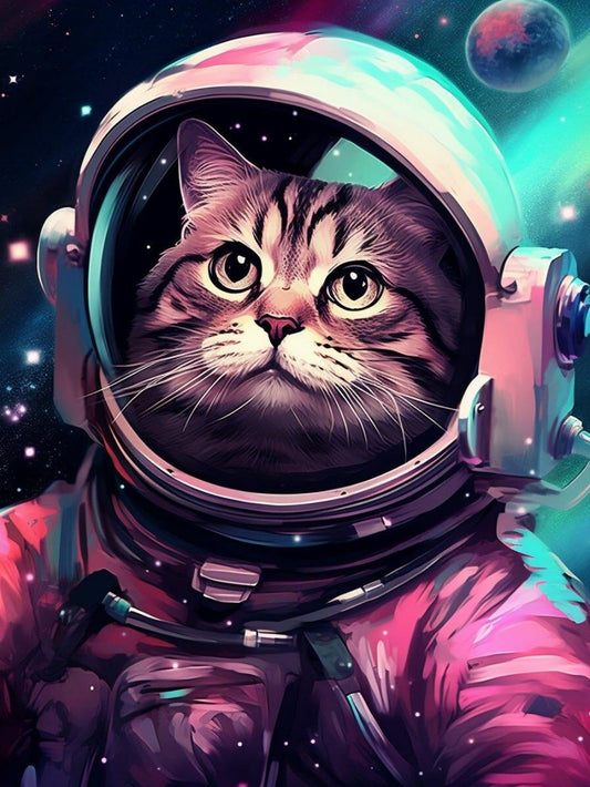 Cats in Space | Diamond Painting