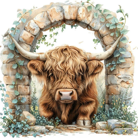 Highland Cow | Diamond Painting