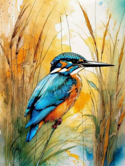 Kingfisher | Diamond Painting