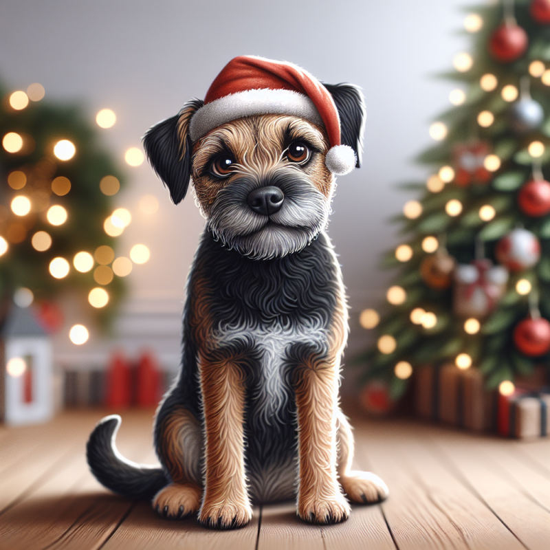 Dog Border Terrier | Diamond Painting