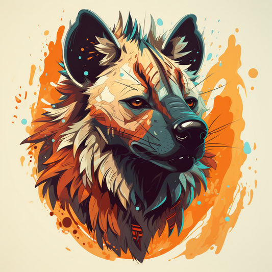 Hyena | Diamond Painting