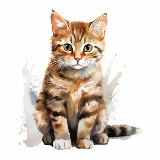 Tabby Cat | Diamond Painting