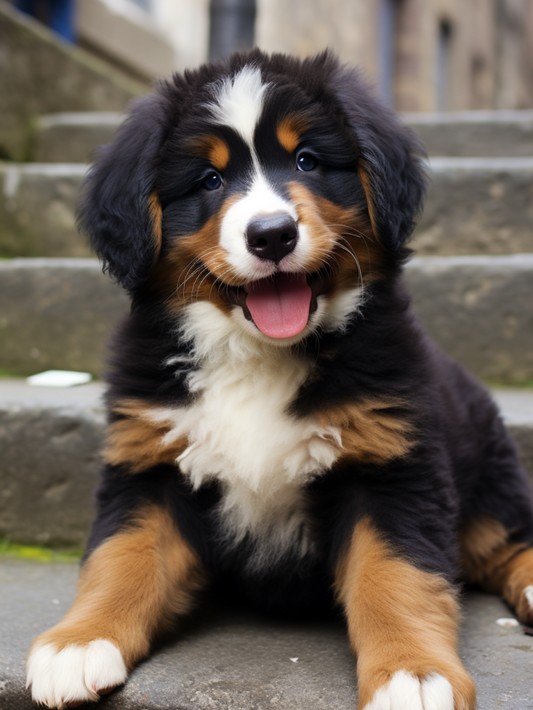 Bernese Mountain Dog | Diamond Painting