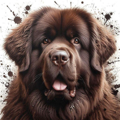 Newfoundland Dog | Diamond Painting