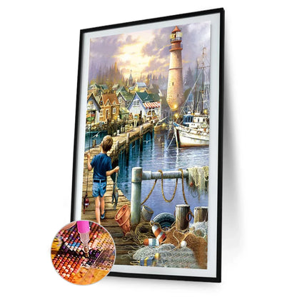 Fisherman Boy | Diamond Painting