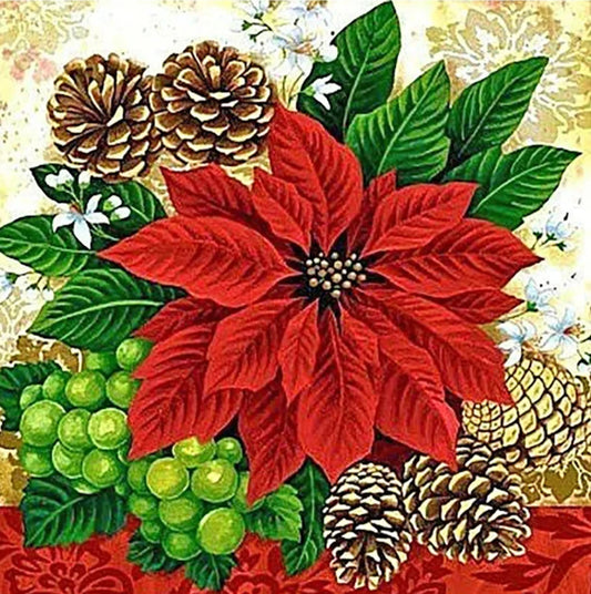 Red Flower | Diamond Painting