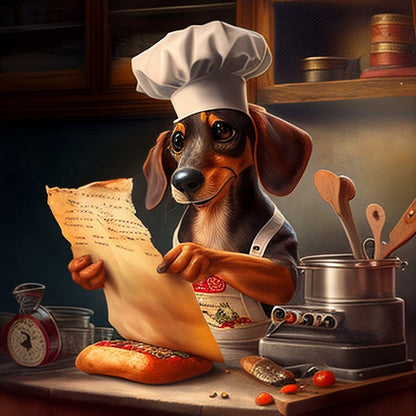 Dachshund Dog | Diamond Painting