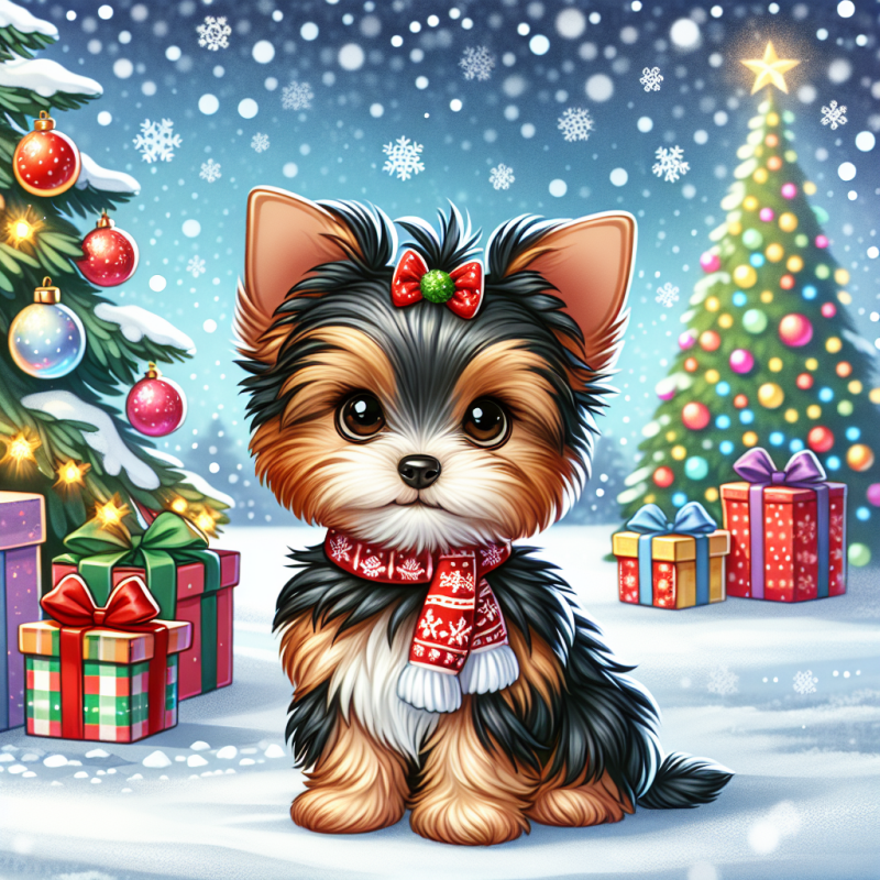 Christmas Dog | Diamond Painting