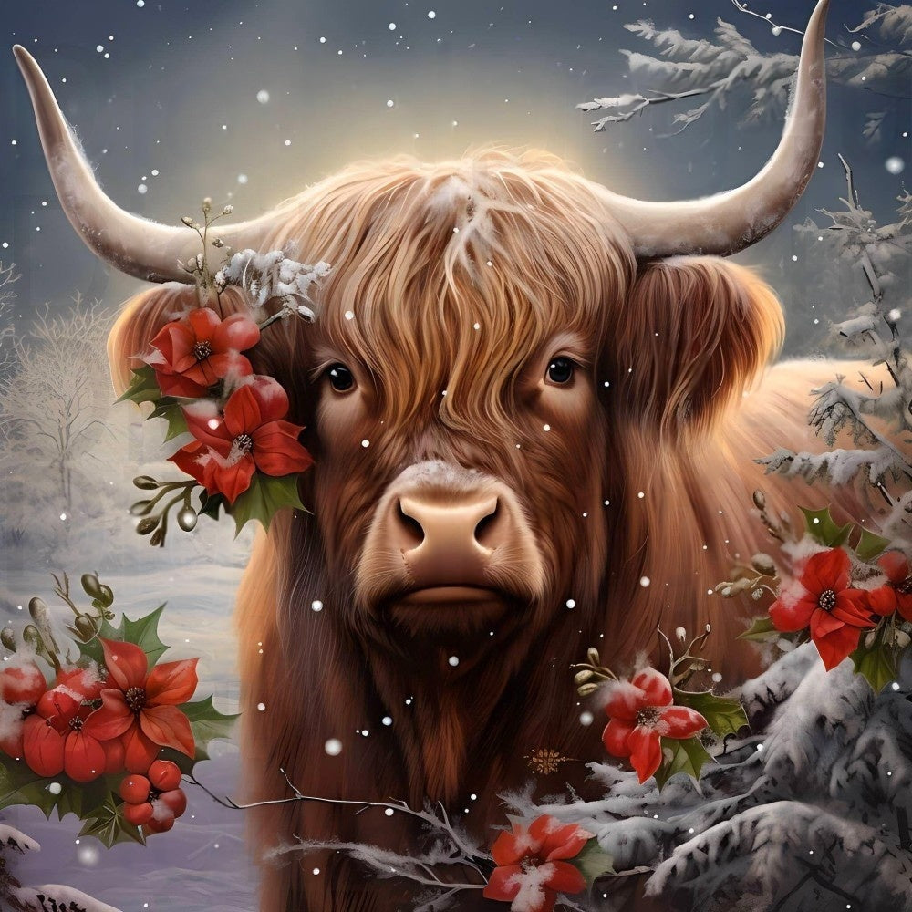 Highland Cow | Diamond Painting