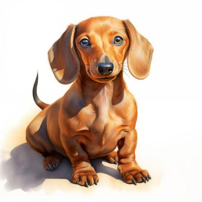 Dachshund Dog | Diamond Painting