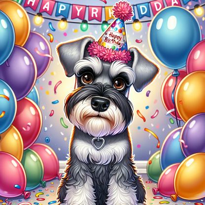 Dog Schnauzer | Diamond Painting
