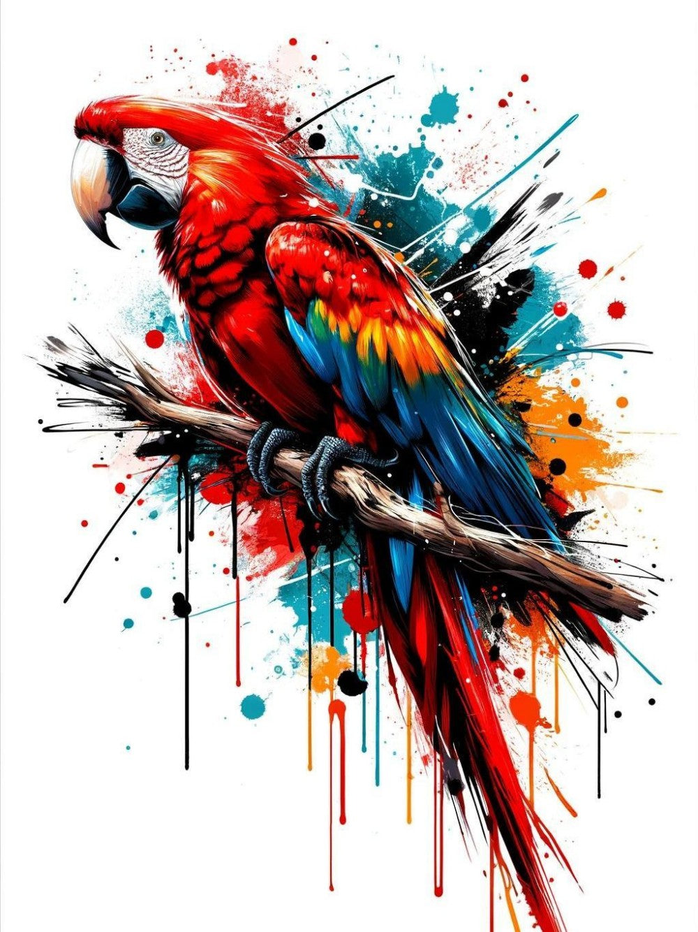 Macaw | Diamond Painting