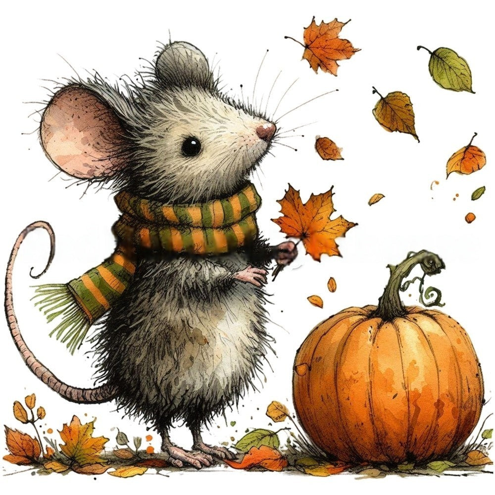 Mouse Rat | Diamond Painting