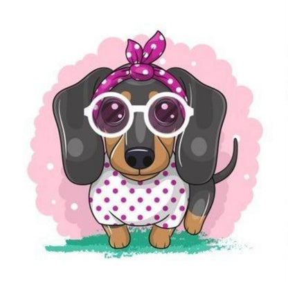 Dachshund Dog | Diamond Painting