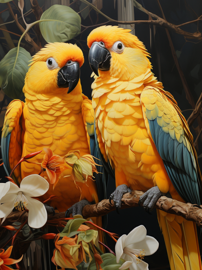 Macaw | Diamond Painting