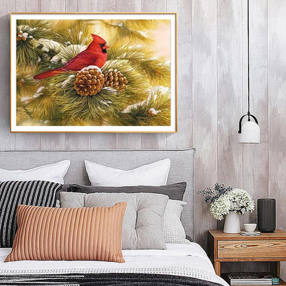 Cardinal Bird | Diamond Painting