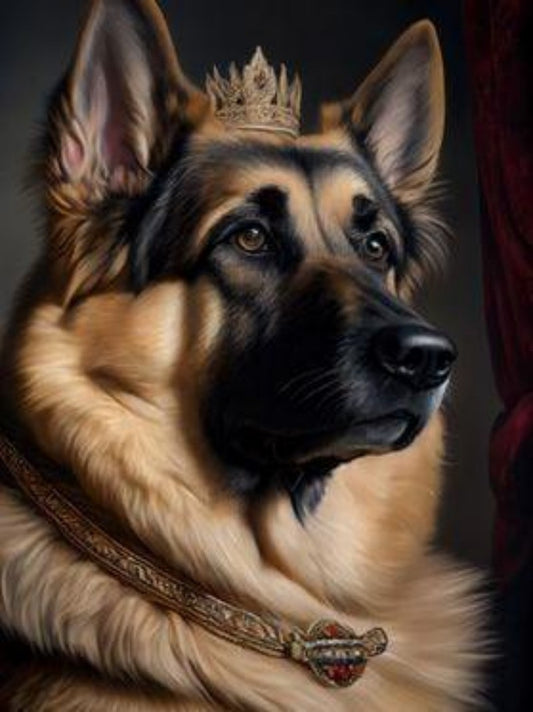 Dog German Shepherd | Diamond Painting