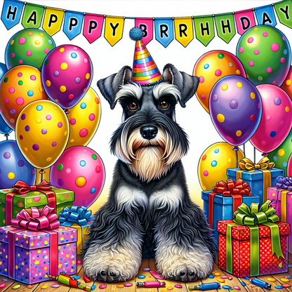 Dog Schnauzer | Diamond Painting