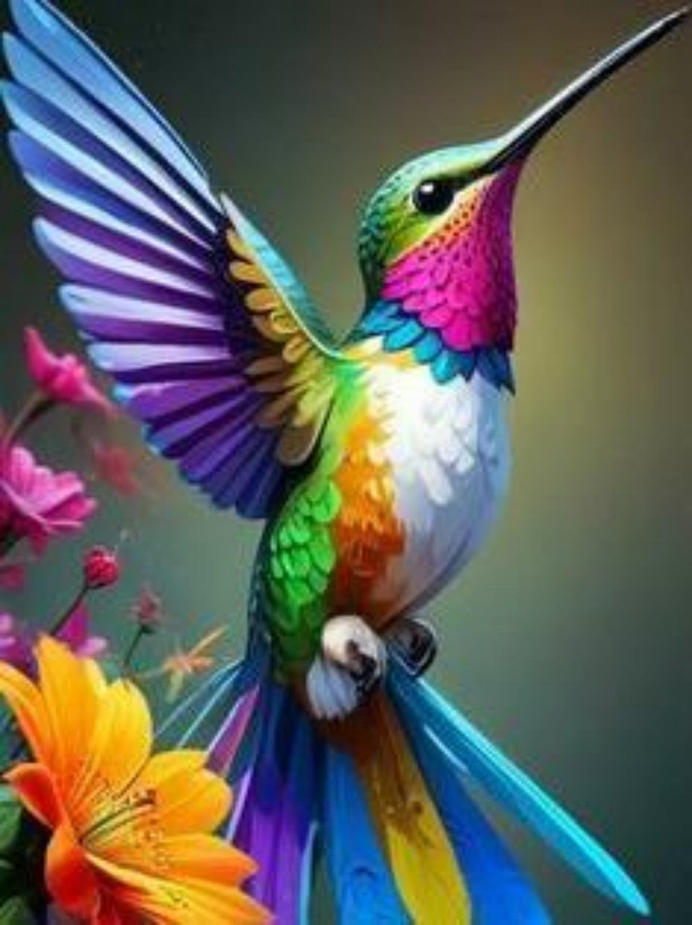 Hummingbird | Diamond Painting