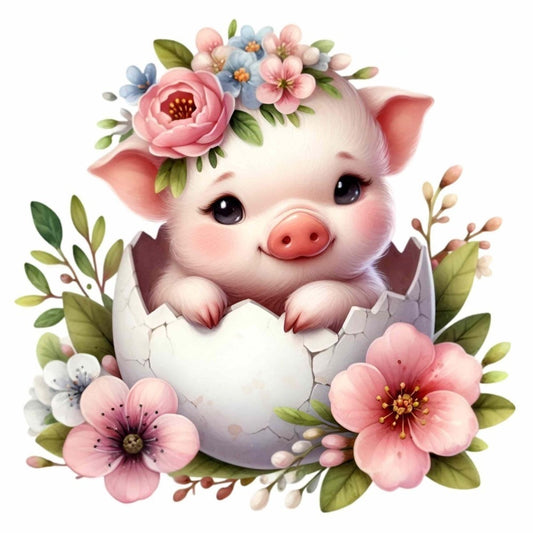 Pig | Diamond Painting