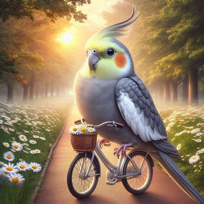 Cockatiel Parrot | Diamond Painting