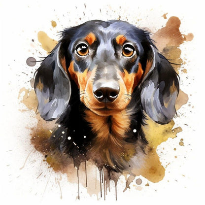 Dachshund Dog | Diamond Painting