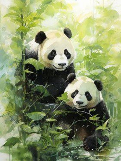 Panda | Diamond Painting