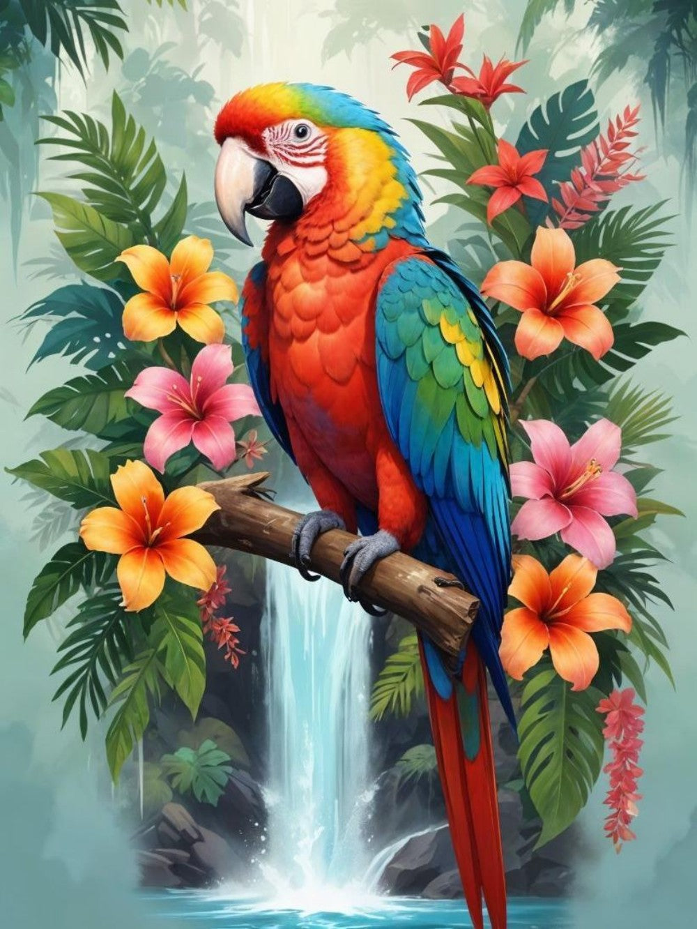 Macaw | Diamond Painting