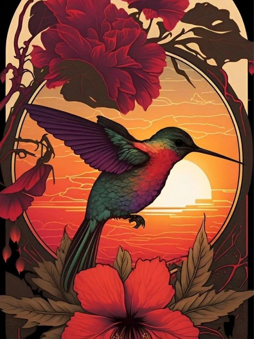 Hummingbird | Diamond Painting