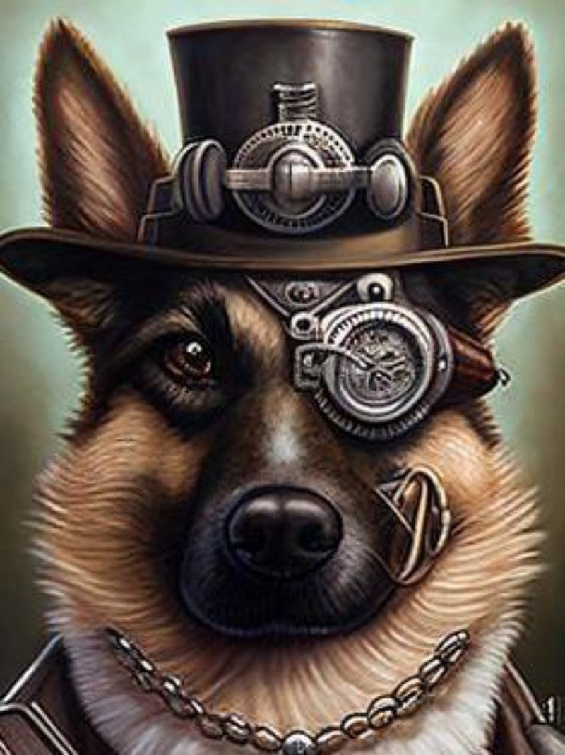 Dog German Shepherd | Diamond Painting