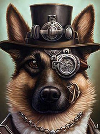 Dog German Shepherd | Diamond Painting