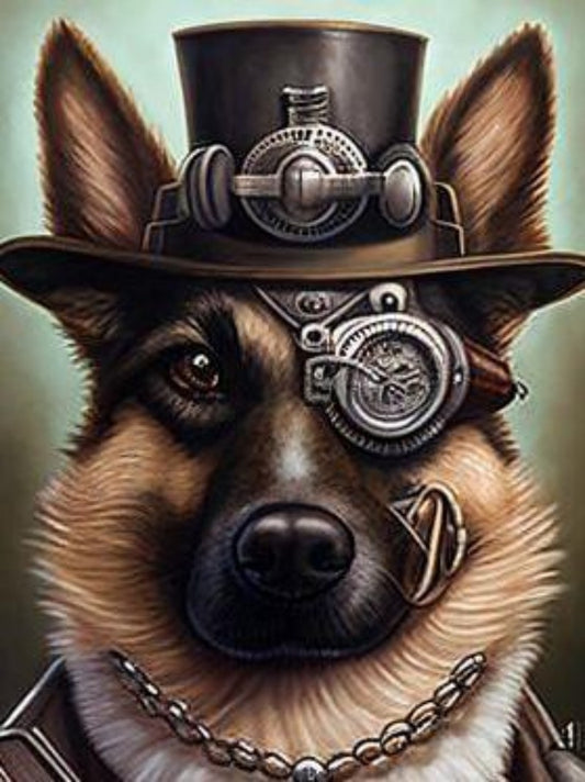 Dog German Shepherd | Diamond Painting