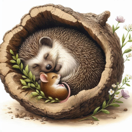 Hedgehog | Diamond Painting