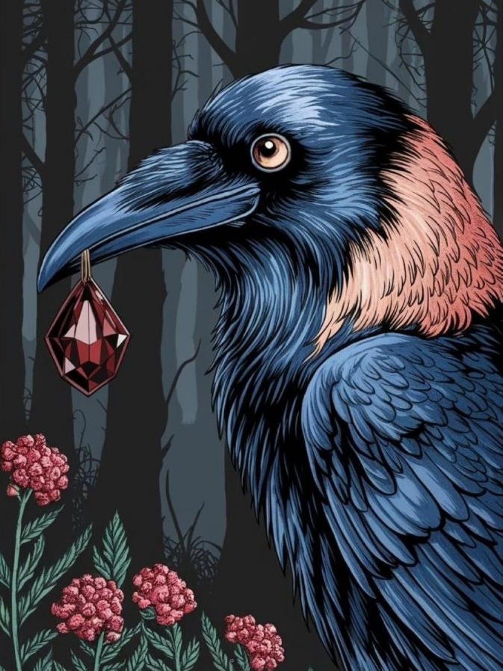Crow | Diamond Painting