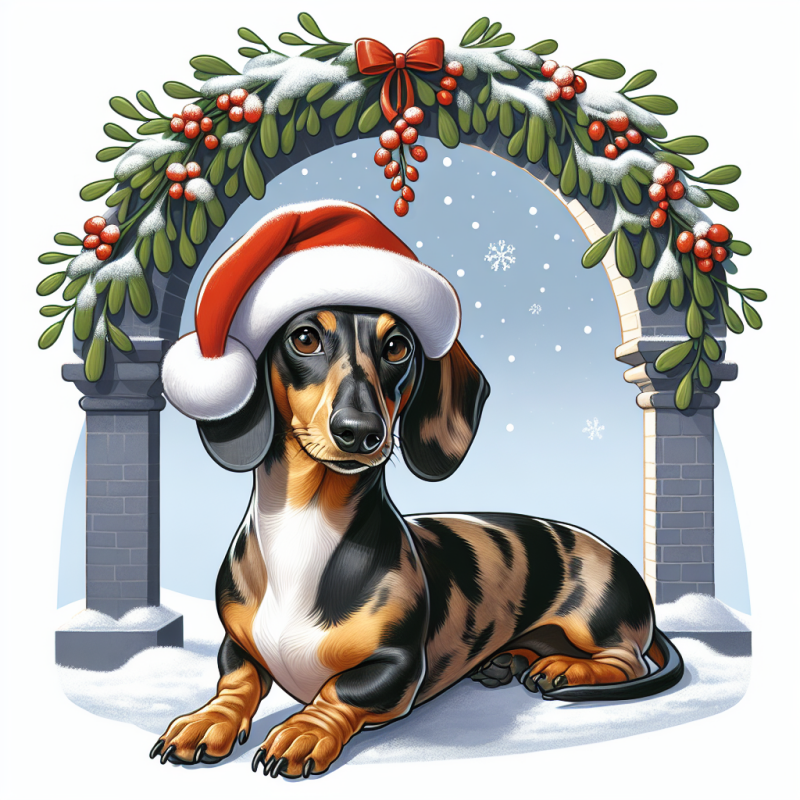 Christmas Dog | Diamond Painting