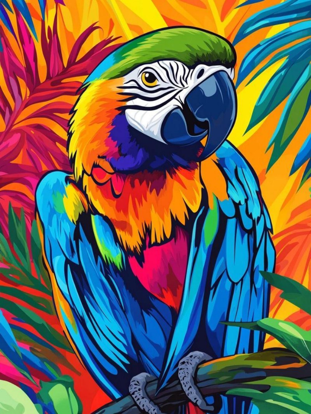 Macaw | Diamond Painting