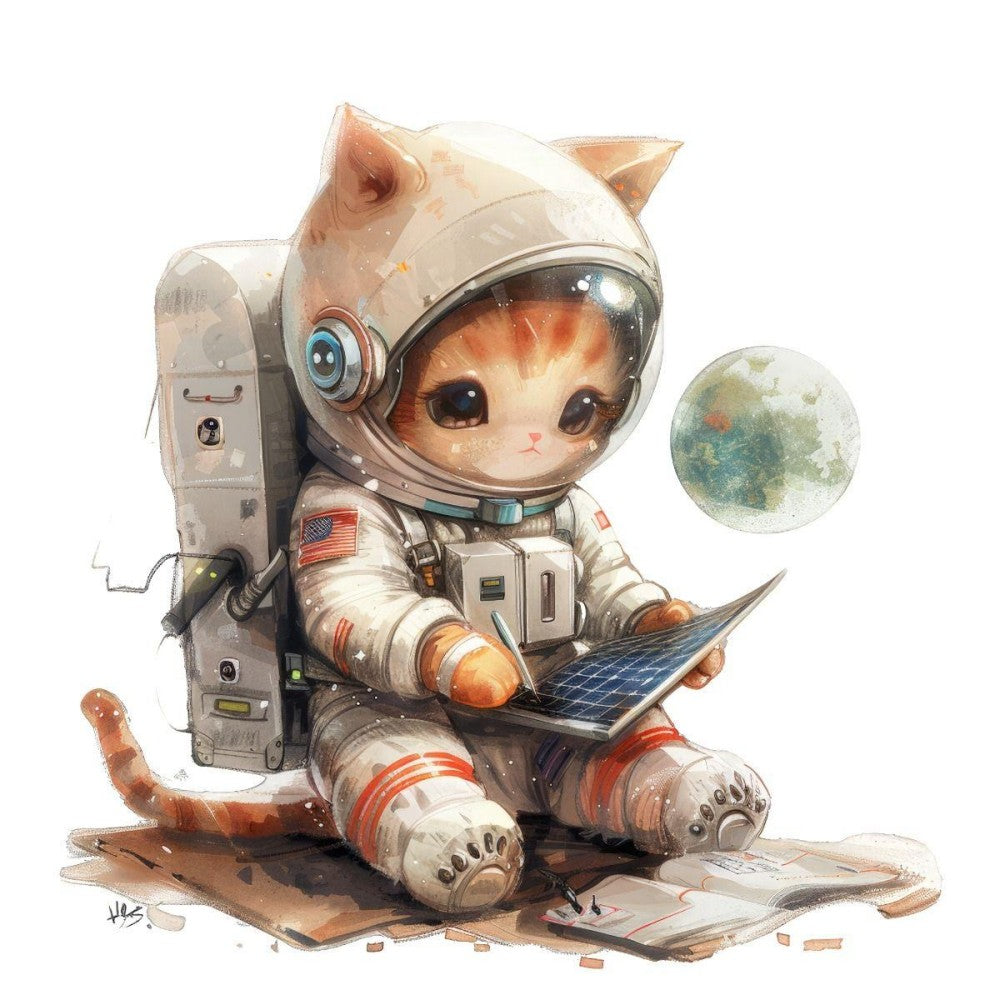 Cats in Space | Diamond Painting