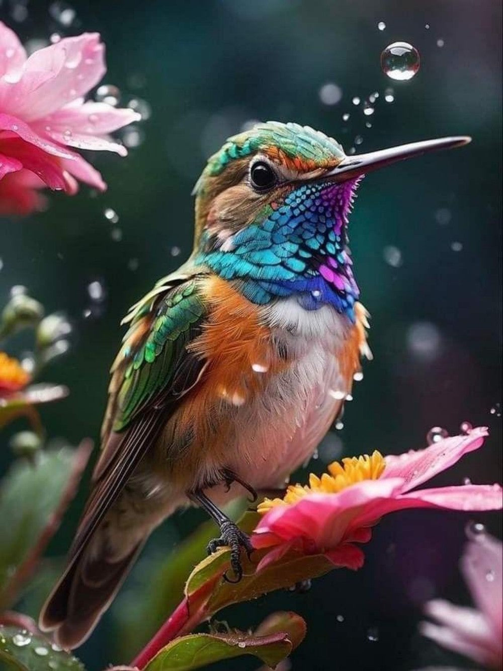 Hummingbird | Diamond Painting