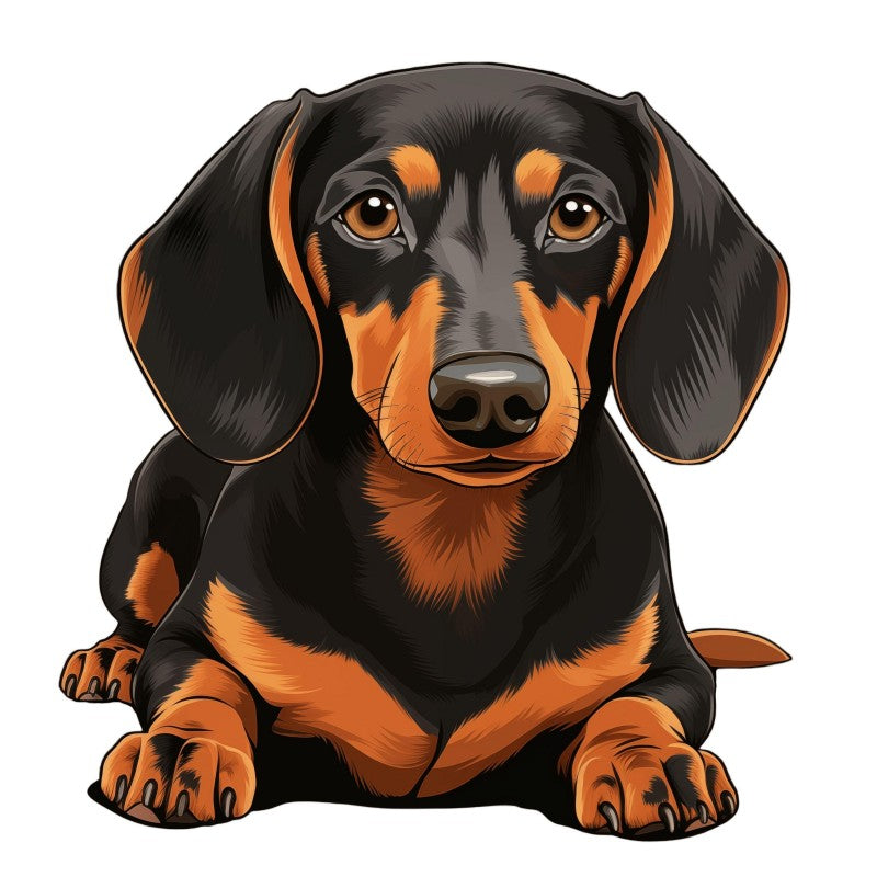 Dachshund Dog | Diamond Painting