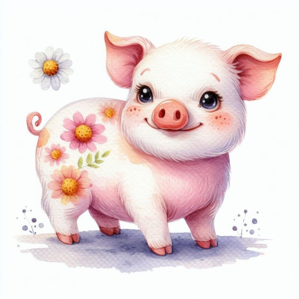 Pig | Diamond Painting