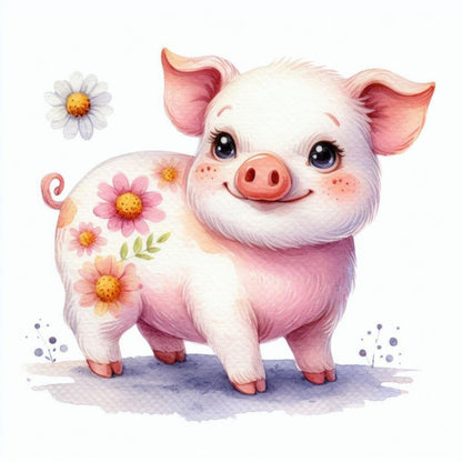Pig | Diamond Painting