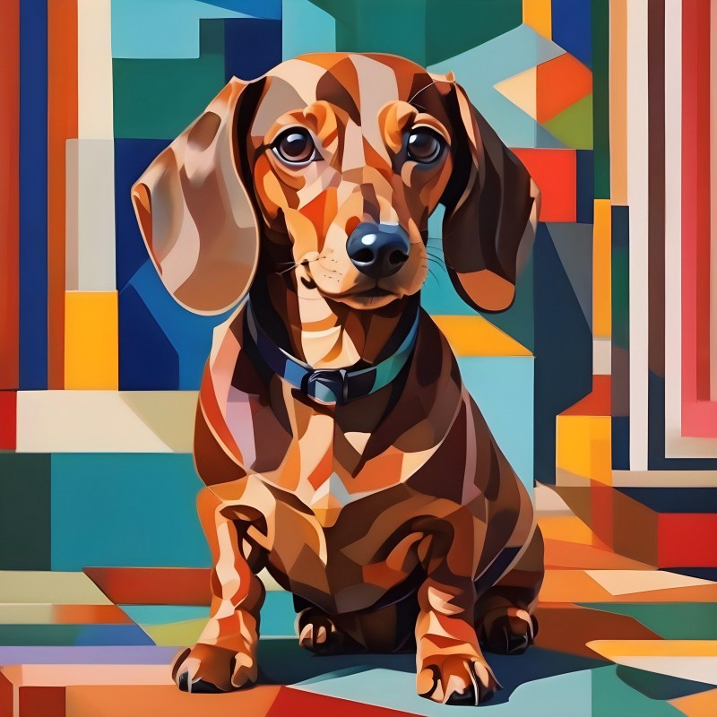 Dachshund Dog | Diamond Painting