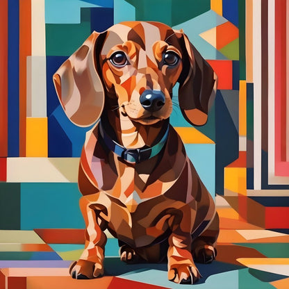 Dachshund Dog | Diamond Painting