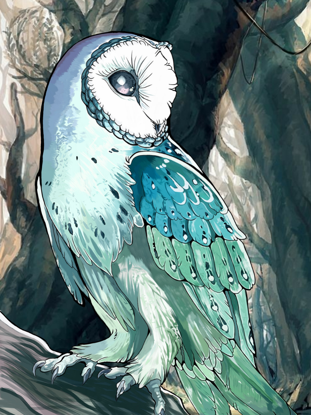 Barn Owl | Diamond Painting