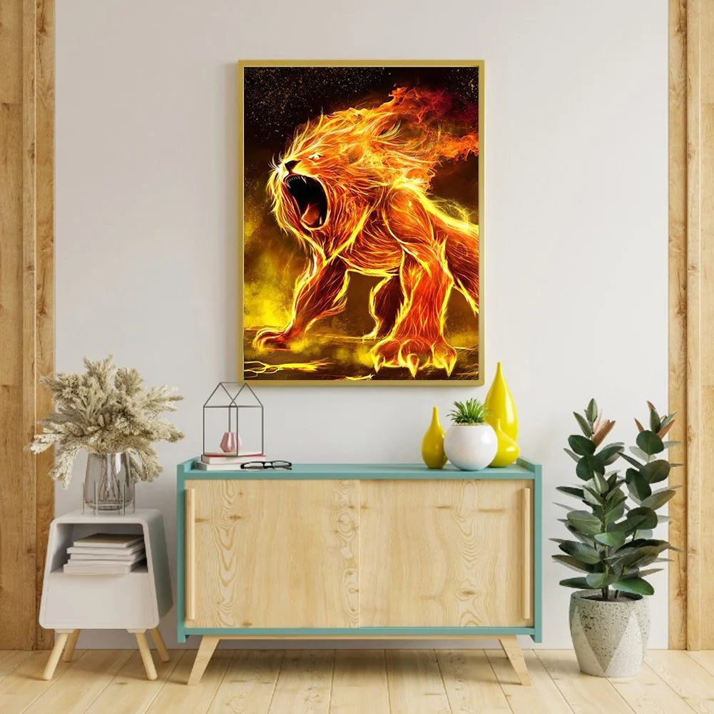 Lion | Diamond Painting