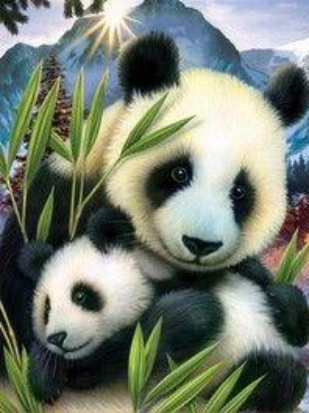 Panda | Diamond Painting