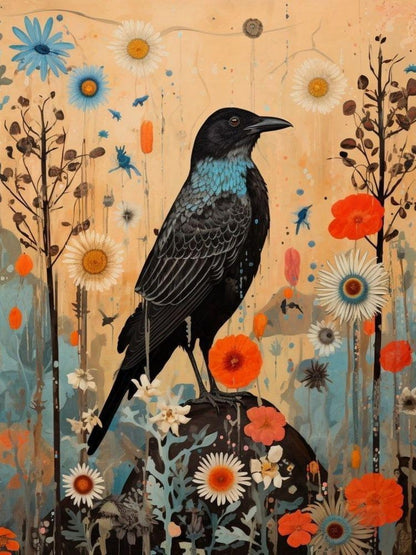 Crow | Diamond Painting