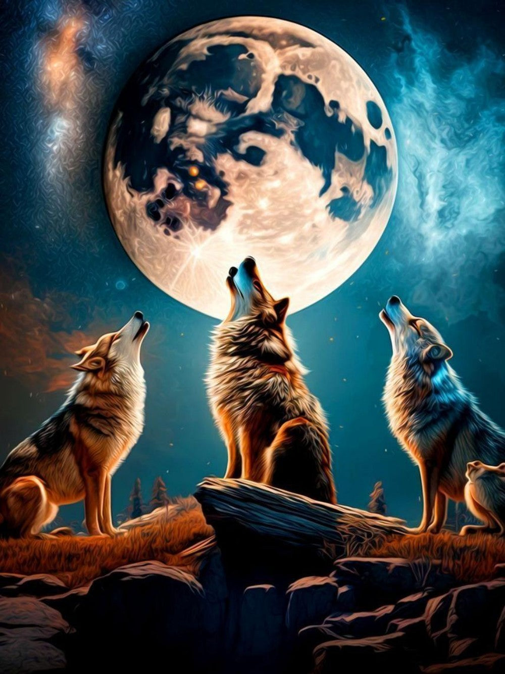 Wolf | Diamond Painting
