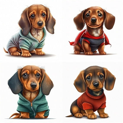 Dachshund Dog | Diamond Painting